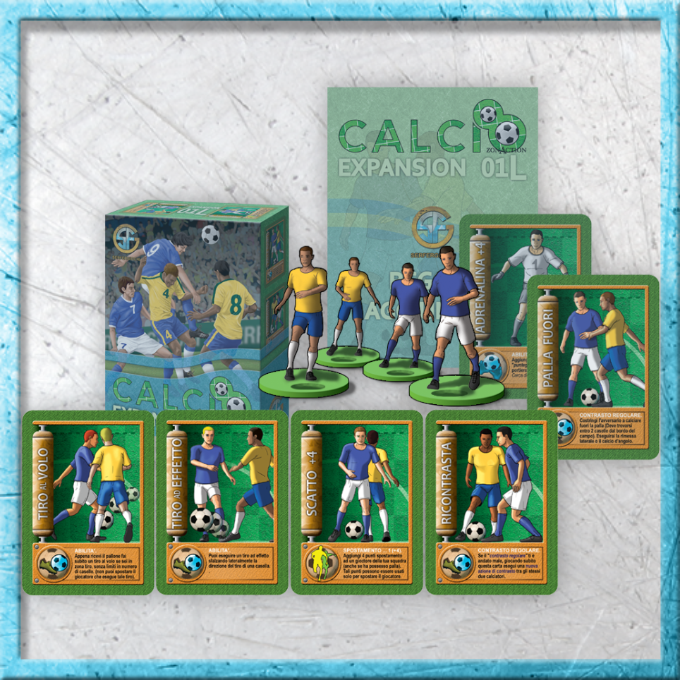 CALCIOTTO Expansion 01L - gioco da tavolo sul calcio (espansione)